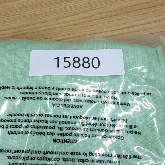 VINEYARD VINES Shirt Mens XL Solid Green Button Down Long Sleeve 100% Linen - Picture 8 of 8